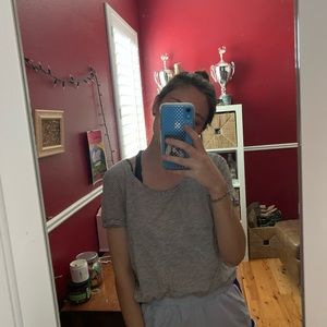 Black and white stripped H&M top